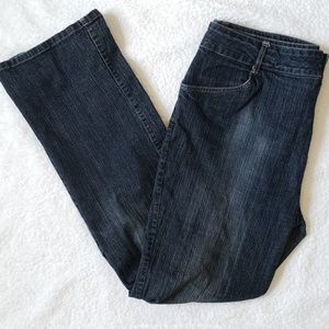 Halston Jeanswear Dark Wash Jeans Size 16